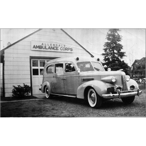 Allendale Ambulance Corps Rig #2, 1939 La Salle Ambulance
